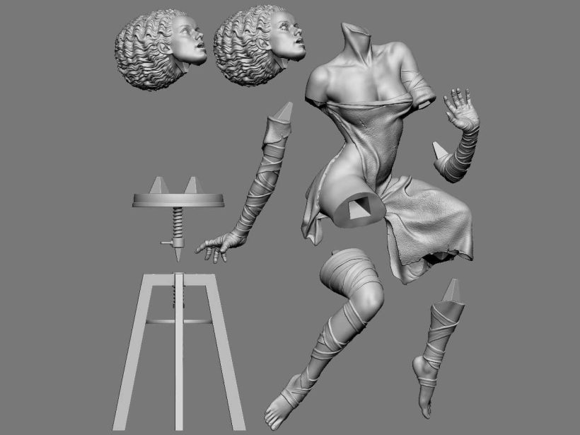 Frankies Bride Sfw Nsfw - STL 3D print files