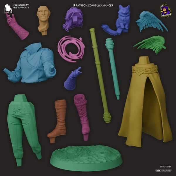 Gale Baldurs Gate 3 - STL 3D print files
