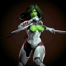 Gamora sfw nsfw - STL - STL 3D print files