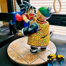 Goku Reunion With Grandpa Gohan - STL 3D print files