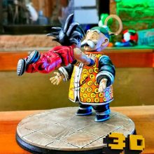 Goku Reunion With Grandpa Gohan - STL 3D print files