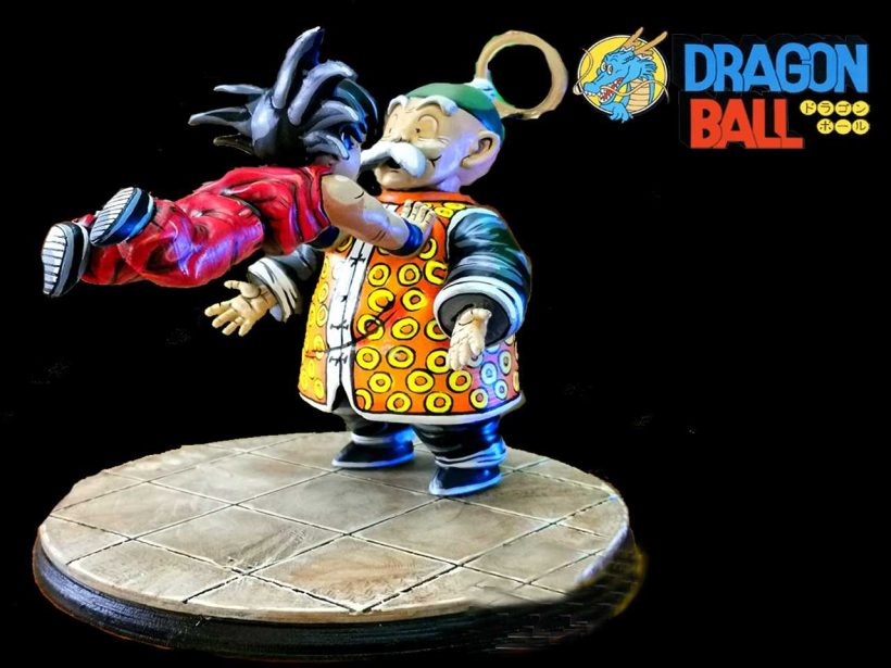 Goku Reunion With Grandpa Gohan - STL 3D print files