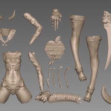 Green Apple - Demon - STL 3D print files