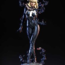 Gwen Venom only nsfw STL - STL 3D print files