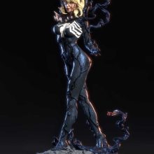 Gwen Venom only nsfw STL - STL 3D print files
