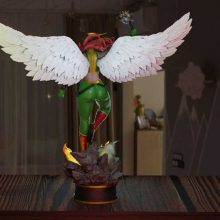Hawk Girl 2 - STL 3D print files