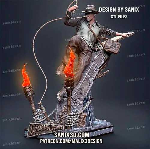 Indiana Jones 4 - STL 3D print files
