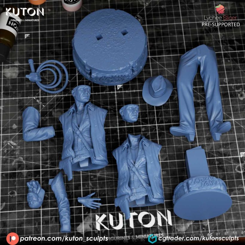Indiana Jones 4 - STL 3D print files
