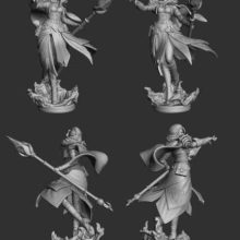 Jaina Proudmoore 2 - STL 3D print files