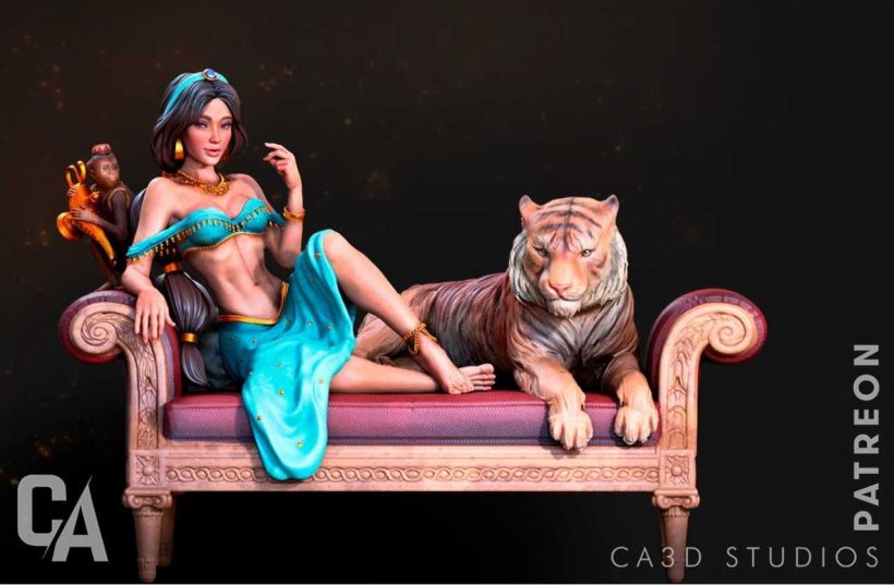 Jasmine Tested - STL 3D print files