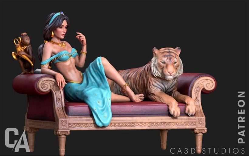 Jasmine Tested - STL 3D print files