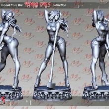 Jason Girl - STL 3D print files