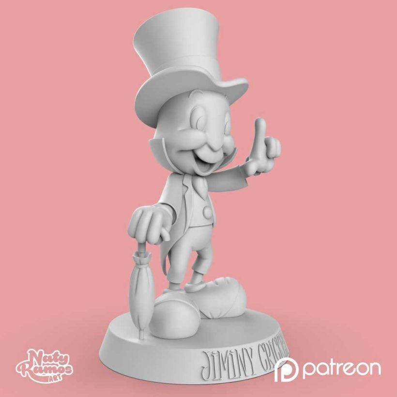 Jiminy Cricket - 3MF - STL - STL 3D print files