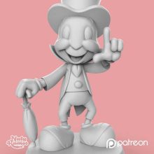Jiminy Cricket - 3MF - STL - STL 3D print files