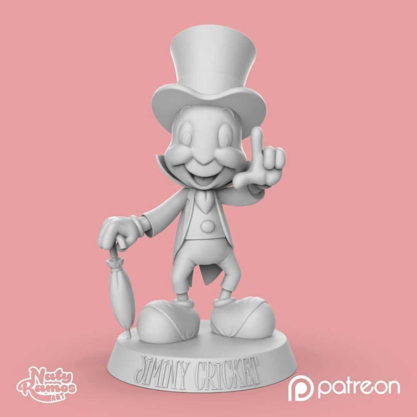 Jiminy Cricket - 3MF - STL - STL 3D print files