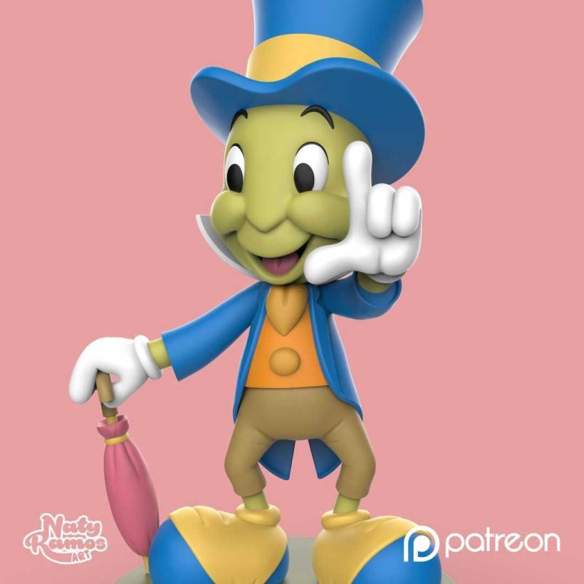 Jiminy Cricket - 3MF - STL - STL 3D print files