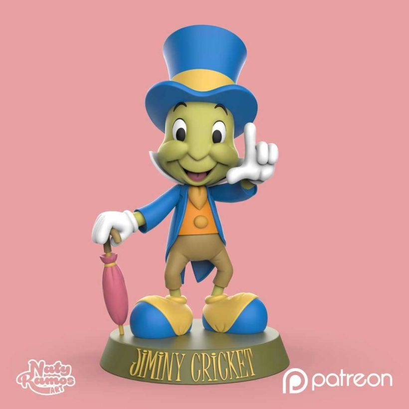 Jiminy Cricket - 3MF - STL - STL 3D print files