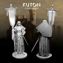 Joan Of Arc 2 - STL 3D print files