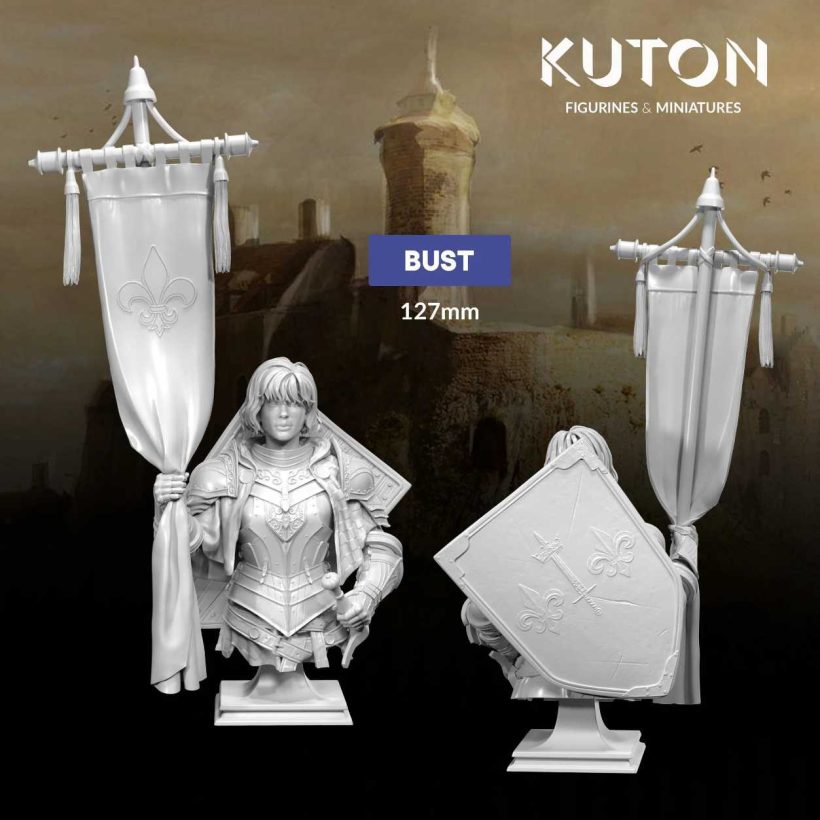 Joan Of Arc 2 - STL 3D print files