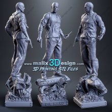 John Mcclane Die Hard - STL 3D print files