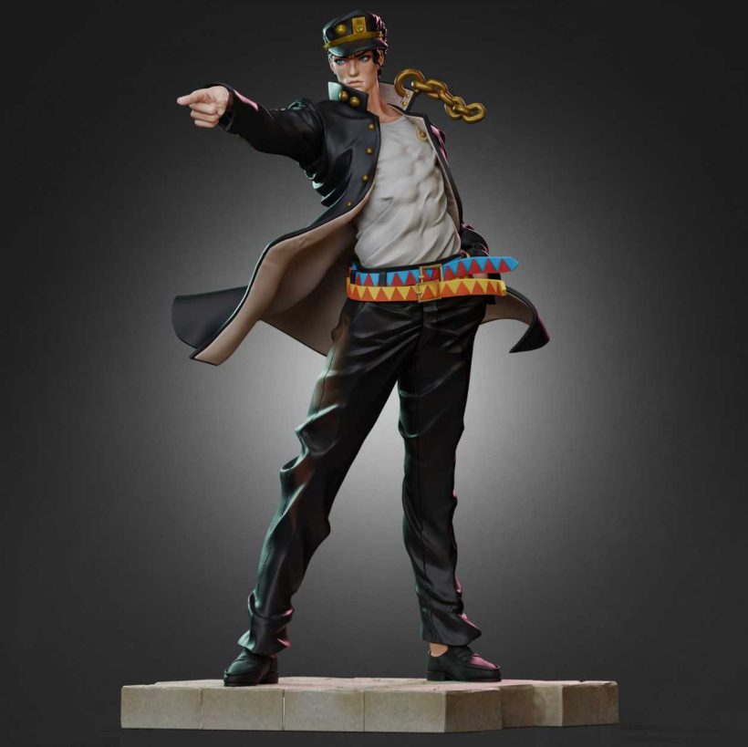 JoJos Bizarre Adventure Jotaro Kujo - STL 3D print files