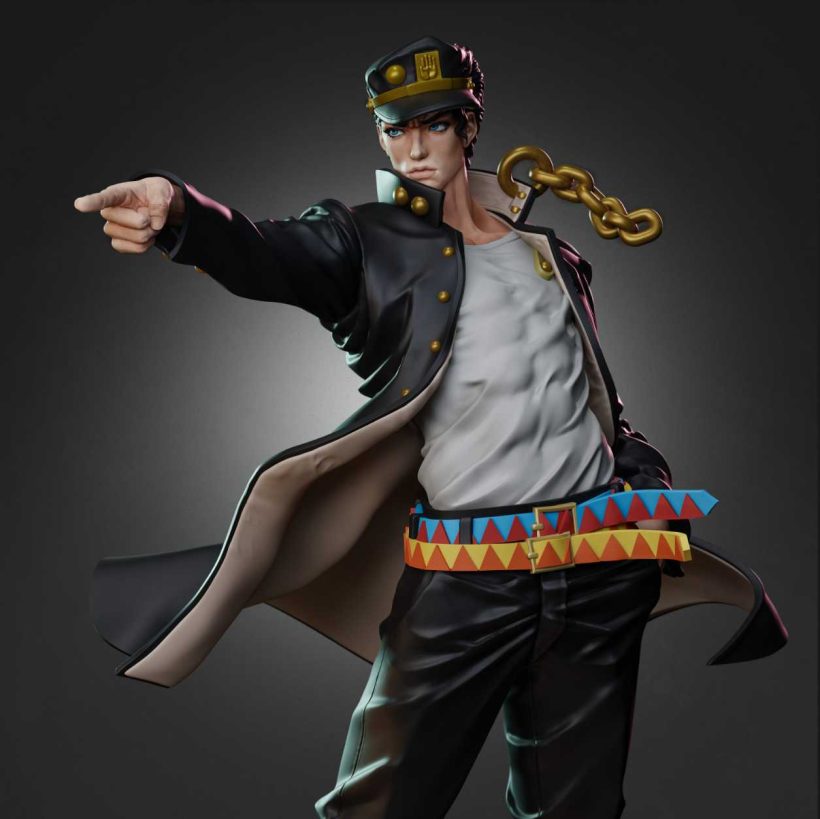 JoJos Bizarre Adventure Jotaro Kujo - STL 3D print files