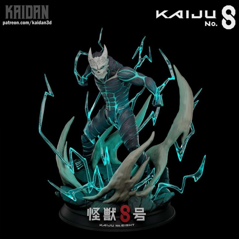 Kafka Kaiju 8 - STL 3D print files