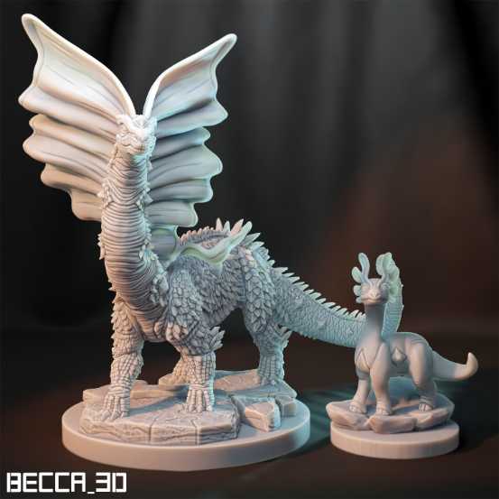 Kaijumon Archeopterix Aurorasaur Sea Turtle - STL 3D print files