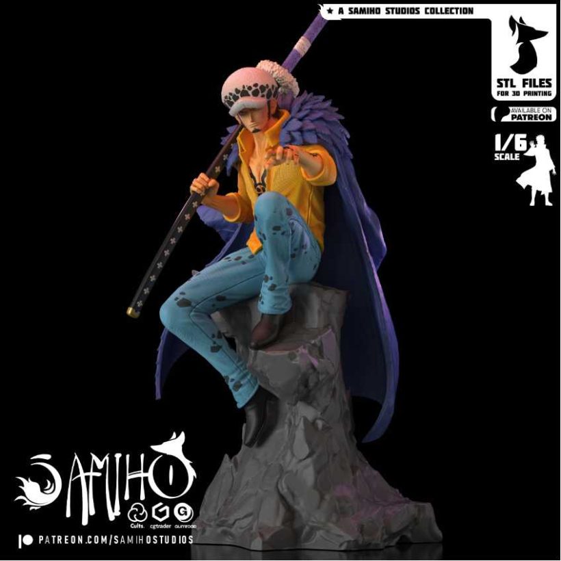 Kid Trafalgar Law - STL 3D print files