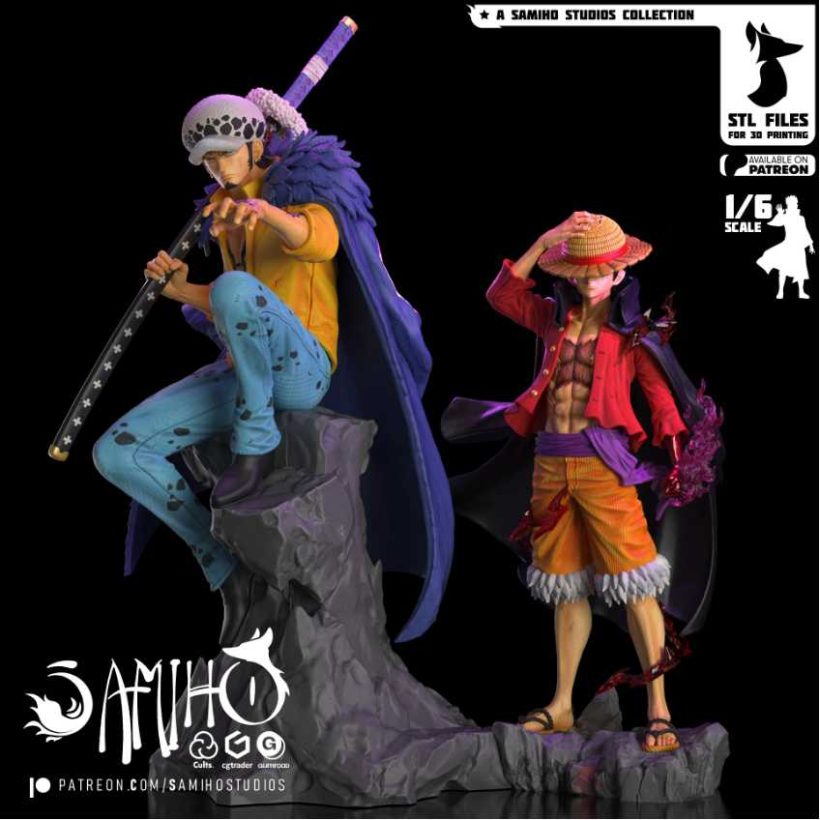 Kid Trafalgar Law - STL 3D print files