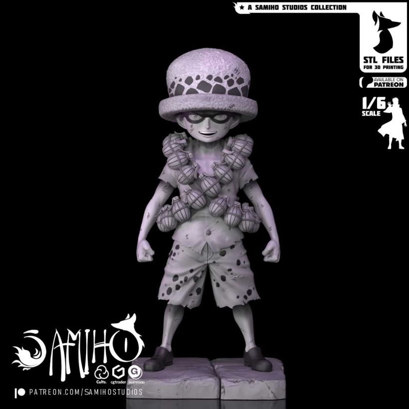 Kid Trafalgar Law - STL 3D print files