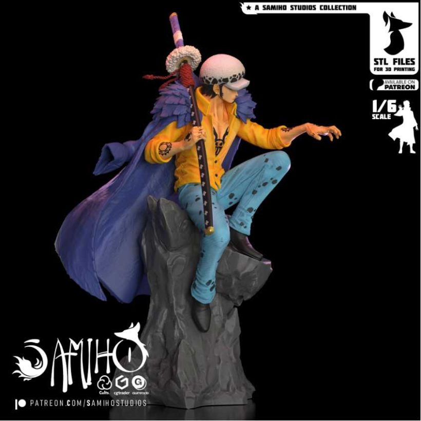 Kid Trafalgar Law - STL 3D print files