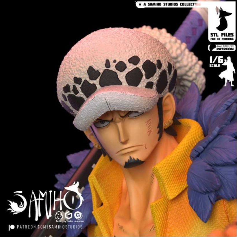 Kid Trafalgar Law - STL 3D print files