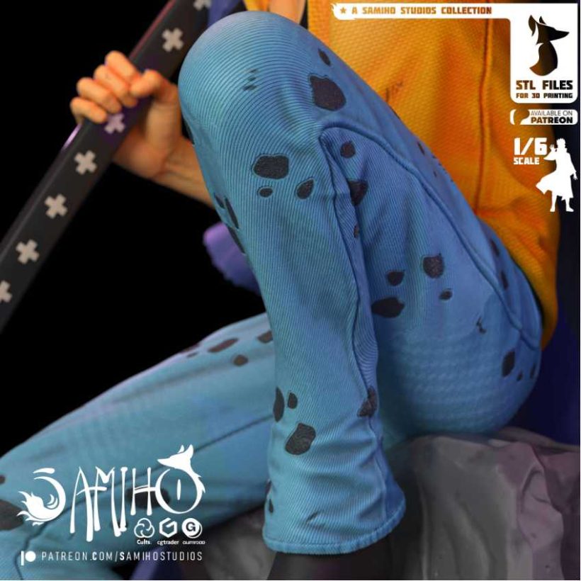 Kid Trafalgar Law - STL 3D print files