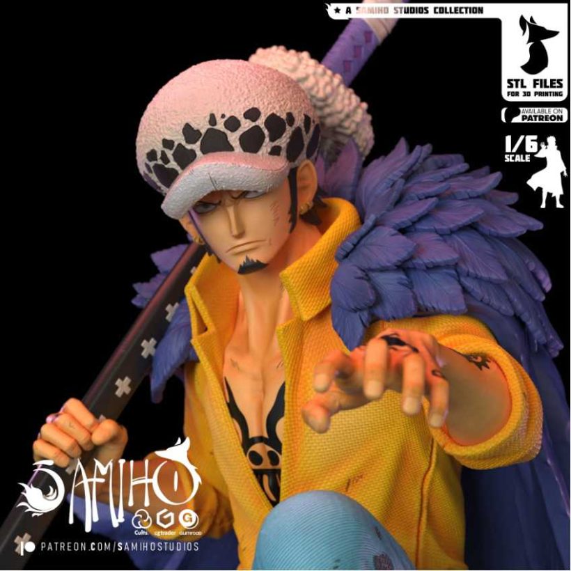 Kid Trafalgar Law - STL 3D print files
