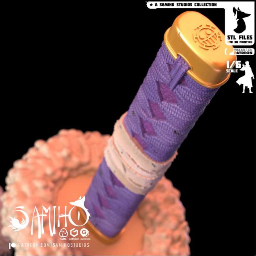 Kid Trafalgar Law - STL 3D print files