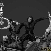 Kylo Ren And Rey Diorama - STL 3D print files