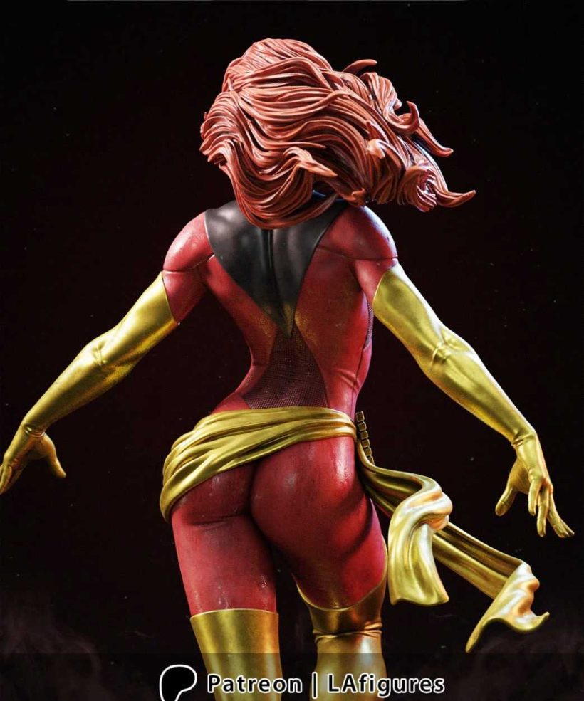 L.A. Figures X-Men Phoenix - STL 3D print files