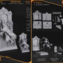 Lady Maria 2 - STL 3D print files