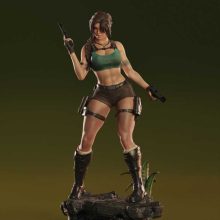 Lara Croft Sfw Nsfw Tested - STL 3D print files