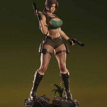 Lara Croft Sfw Nsfw Tested - STL 3D print files