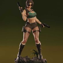 Lara Croft Sfw Nsfw Tested - STL 3D print files