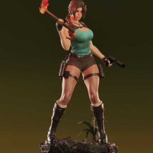 Lara Croft Sfw Nsfw Tested - STL 3D print files