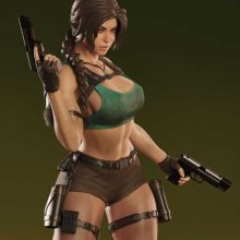 Lara Croft Sfw Nsfw Tested - STL 3D print files