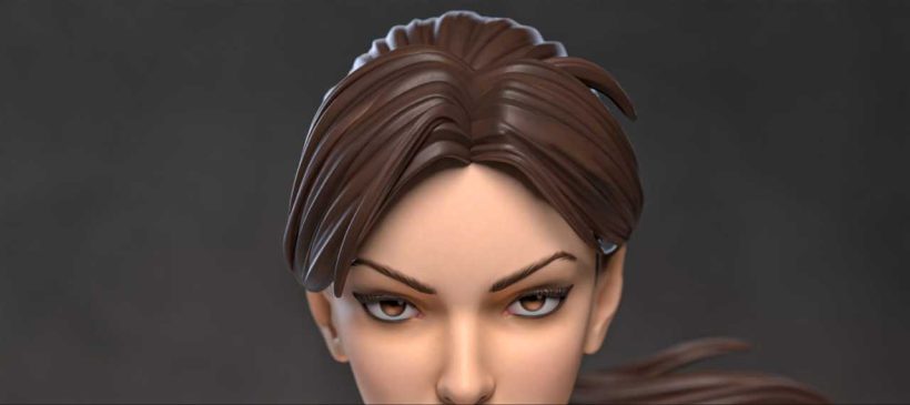 Lara Croft - sfw - nsfw- stl - STL 3D print files