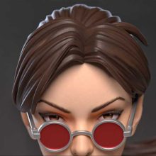 Lara Croft - sfw - nsfw- stl - STL 3D print files