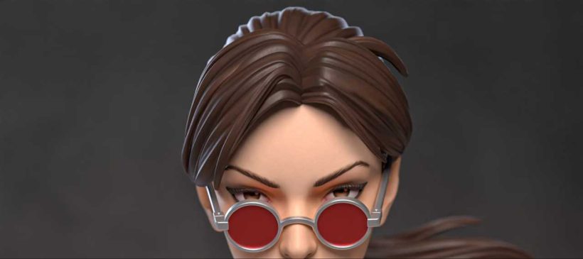 Lara Croft - sfw - nsfw- stl - STL 3D print files