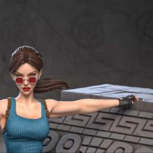 Lara Croft - sfw - nsfw- stl - STL 3D print files