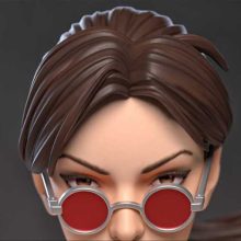 Lara Croft - sfw - nsfw- stl - STL 3D print files