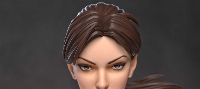 Lara Croft - sfw - nsfw- stl - STL 3D print files